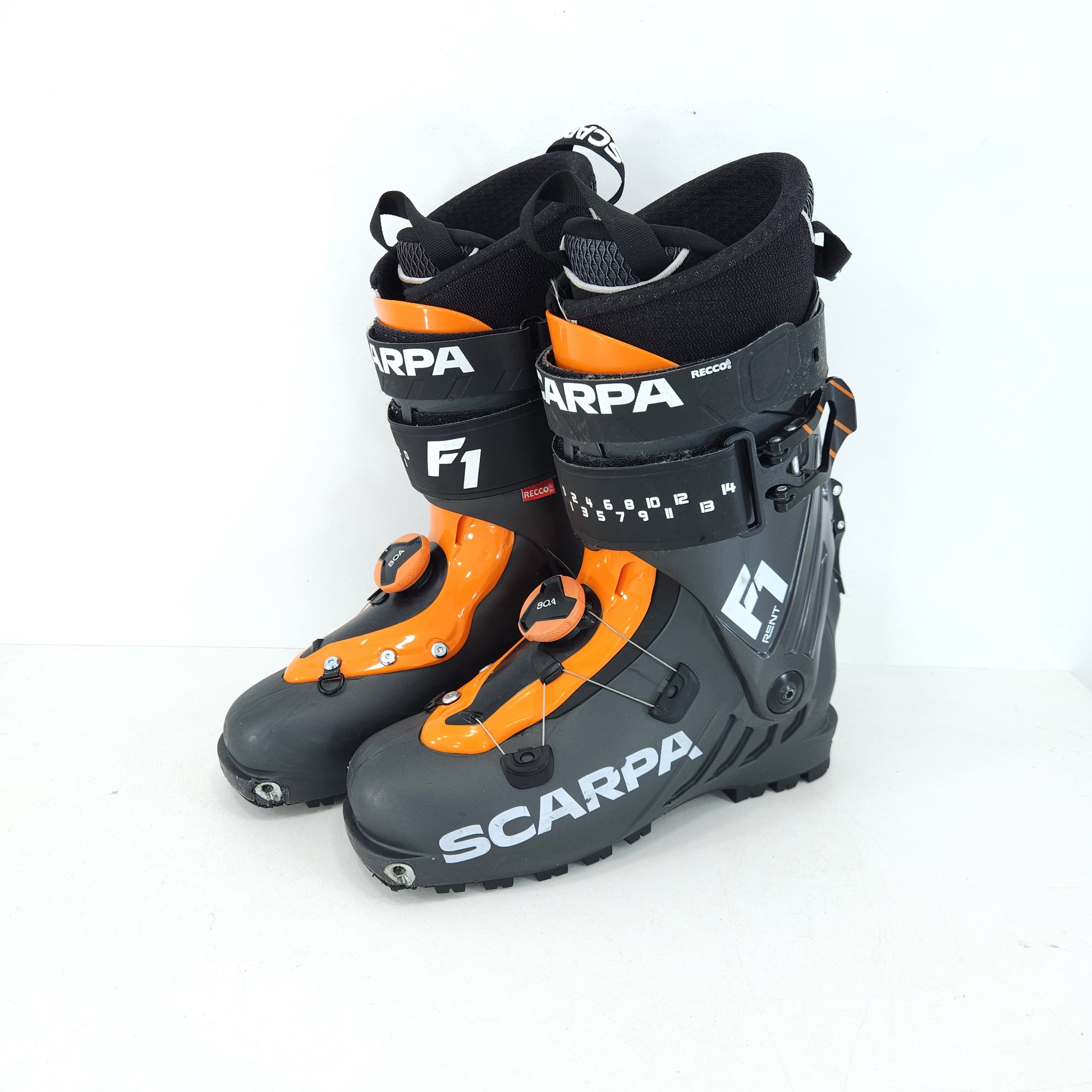 Clapari ski tura Scarpa F1, marime 42 Eu, 27 Mondo